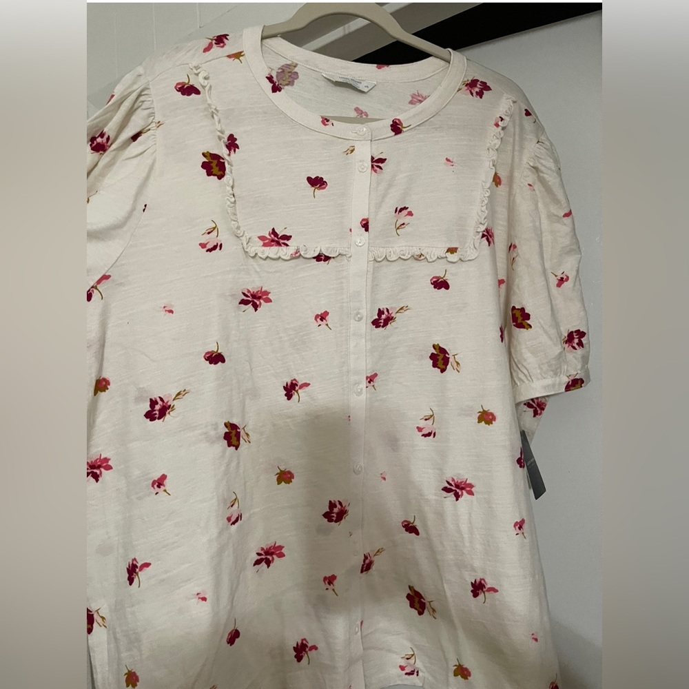Xxl Luck Brandy Floral shirt nwt